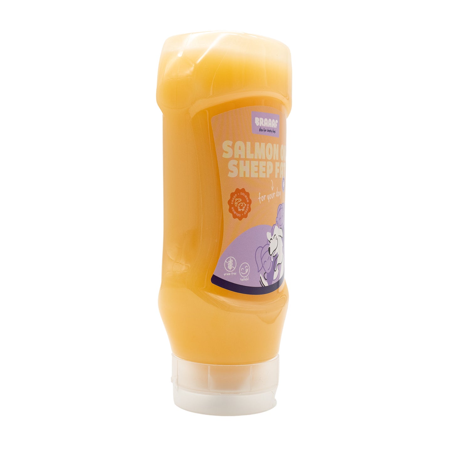 Braaaf Hundefuttersauce Lachsöl & Schafsfett