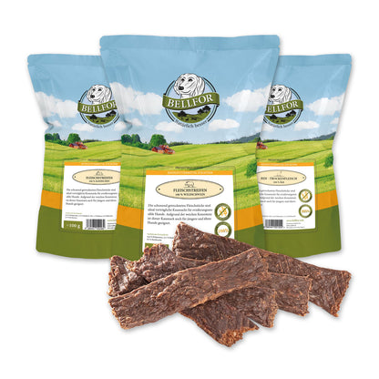 Sparsnack Bellfor Trockenfleisch - Reh - Wildschein - Kaninchen