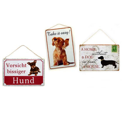Hunde Dekoschild