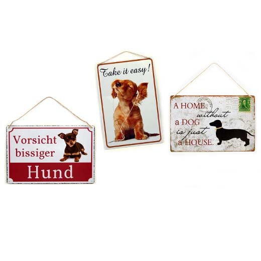 Hunde Dekoschild