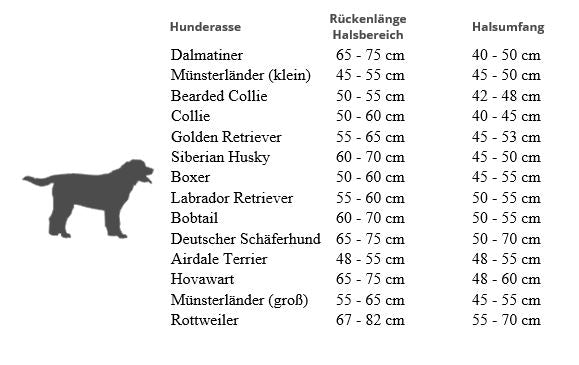 Hundehalsband Everking mehrfarbig rot